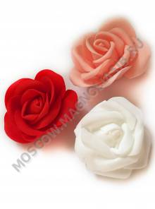 Роза латексная круглая 7 см(мол,фиол,роз)