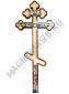 Крест деревянный фигурный Иисус с голубями 220*90 С