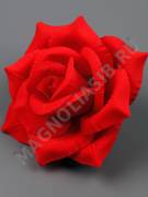 Роза бархатная 4сл 15 см 
