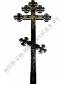 Крест деревянный фигурный Клевер 220*90 С