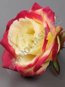 ***Роза флористическая неткан. 9сл 11.5см (сир лайм роз мал оран крас бел)/К