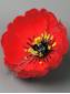 Мак бархат 2сл.8.5см (красный)