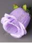 Бутон розы атлас 3сл 10 см (крас бел жёл сир роз перс лайм микс)/К